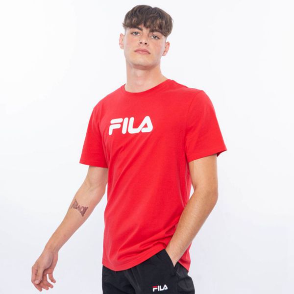 Camisetas Fila Homem Vermelhas - Fila Mono Deckle En Portugal,OQZD-62740